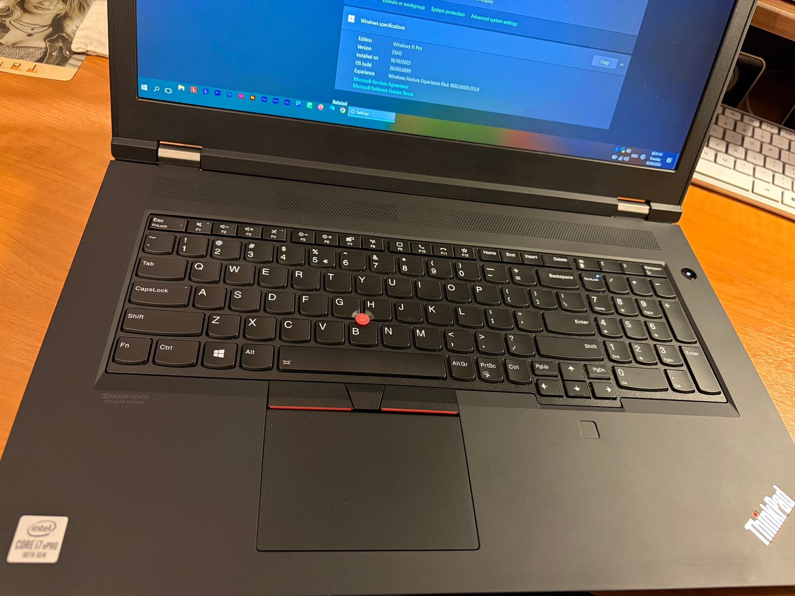 Lenovo P17, i7 10th gen, graphics, Ophalen of Verzenden, Zo goed als nieuw