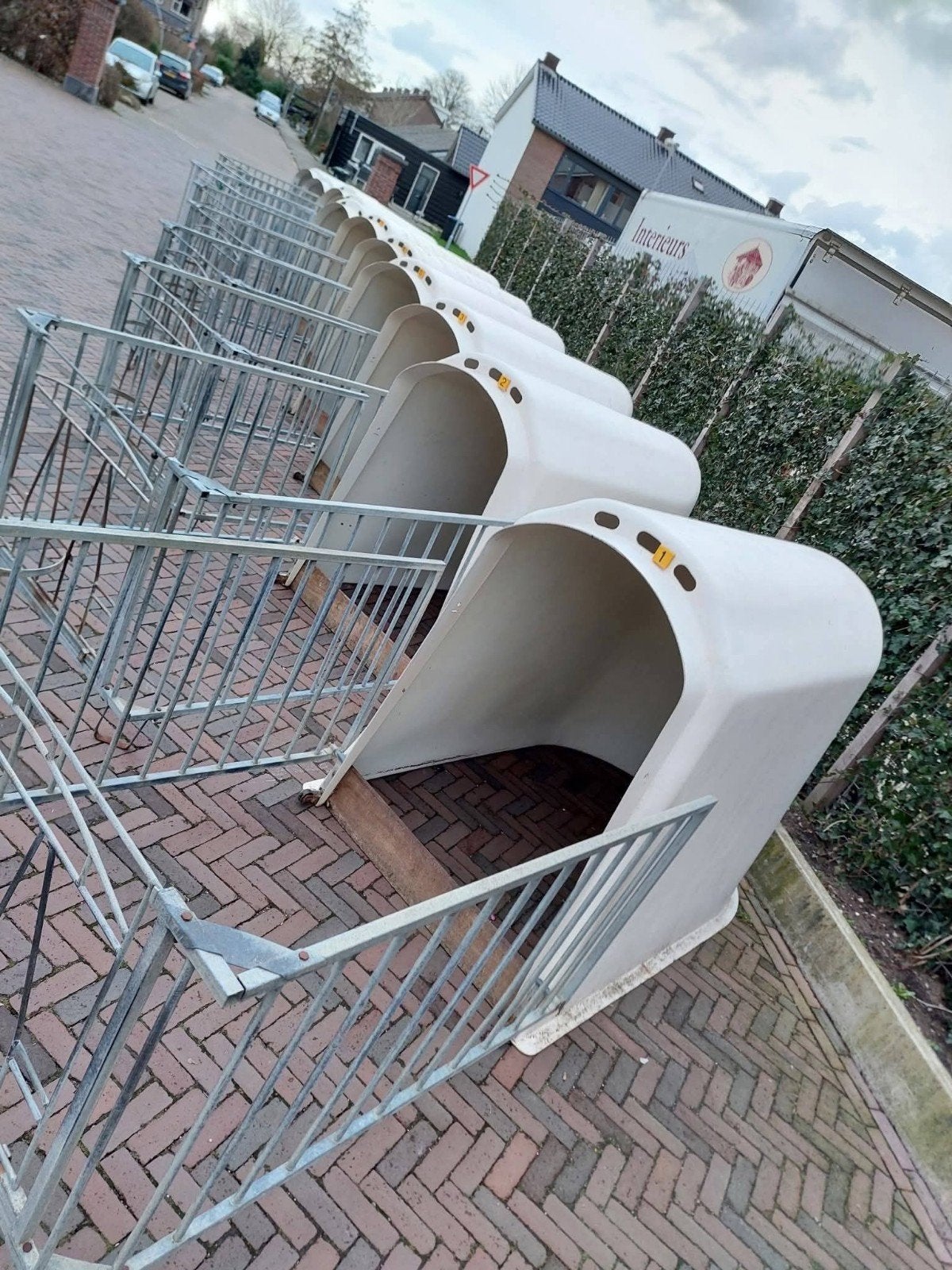 kalveriglo's,voerhekkens,ligboxen, waterbakken, veetrailer, Dieren en Toebehoren, Weidegang