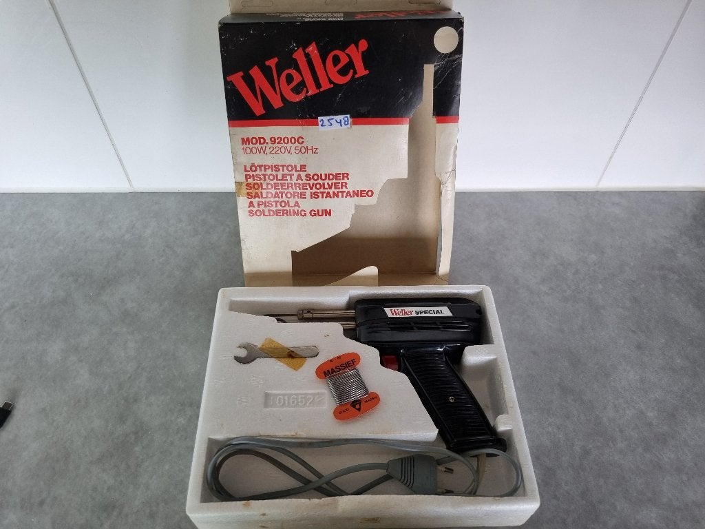 Weller soldeerpistool, Ophalen of Verzenden, Zo goed als nieuw, Overige merken