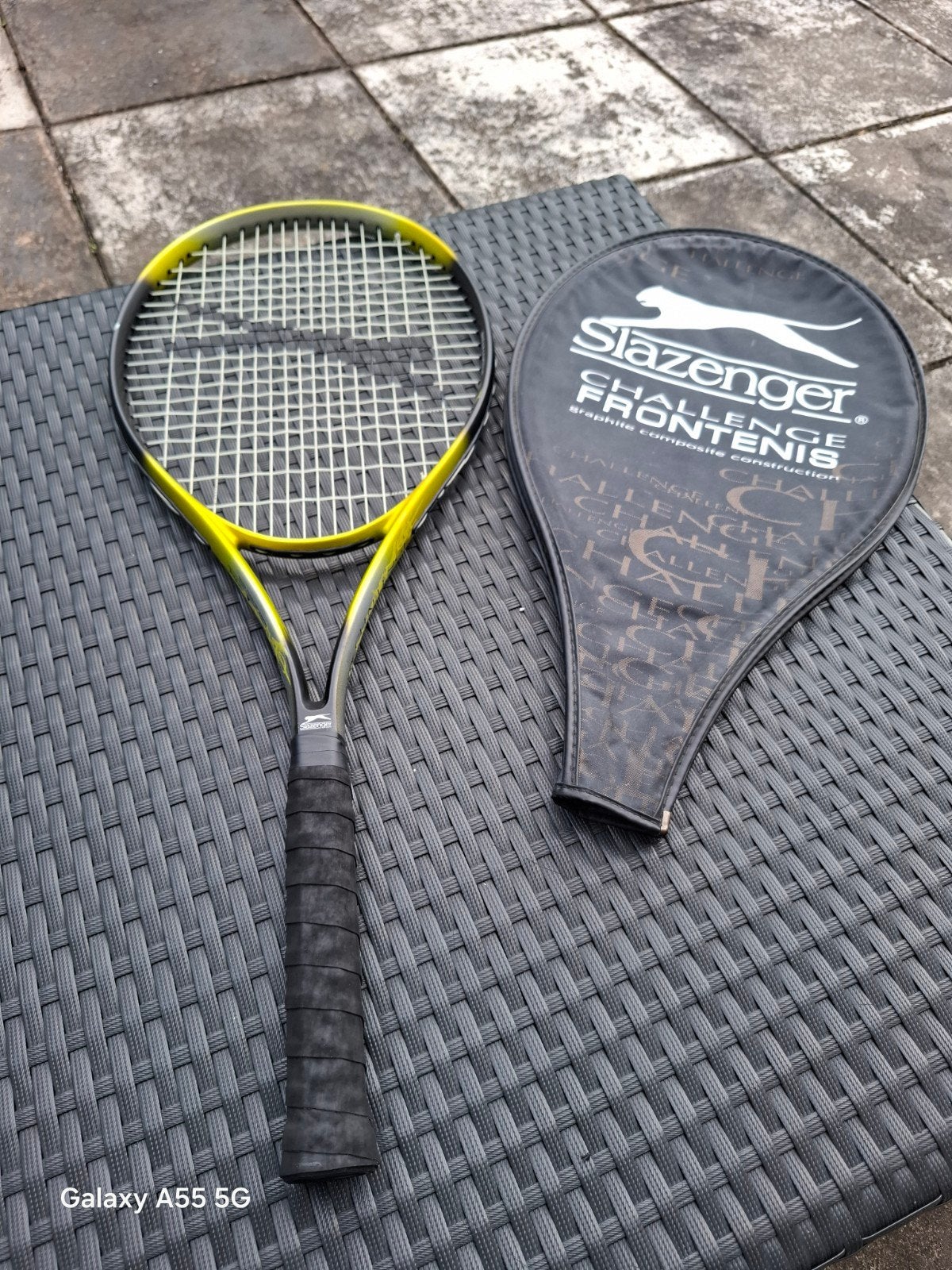 Slazenger Challenge Frontenis Racket met Hoes, Sport en Fitness, Tennis, Ophalen of Verzenden, Slazenger, Nvt, Nvt