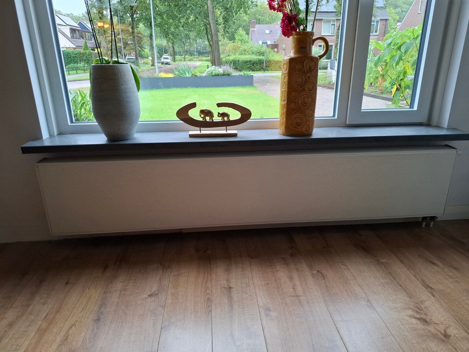 Moderne witte paneelradiator, Ophalen, 30 tot 80 cm, Radiator, 150 cm of meer