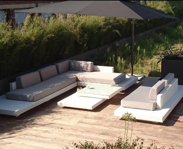Presentatie loungeset nu voor 1750 euro, Ophalen of Verzenden, Nieuw