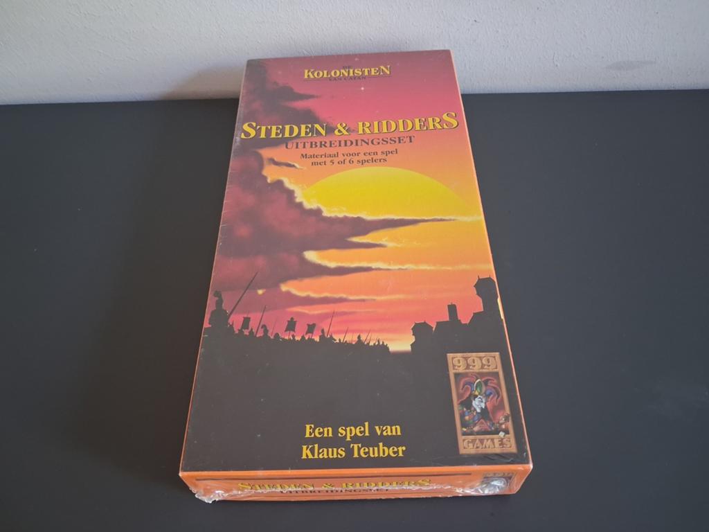 Catan Steden & Ridders Uitbreiding 6 Spelers Hout Nieuw, Vijf spelers of meer, Ophalen of Verzenden, Nieuw