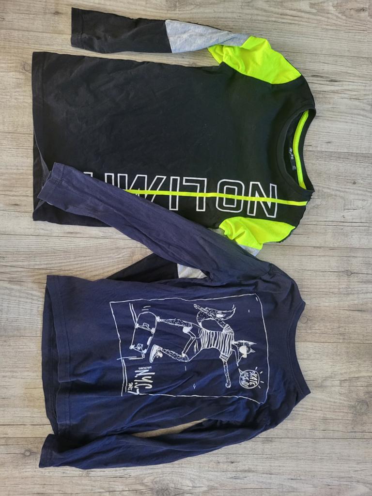 3x Jongens longsleeve maat 134/140, Kinderen en Baby's, Kinderkleding | Maat 134, Gebruikt, Ophalen of Verzenden, Shirt of Longsleeve