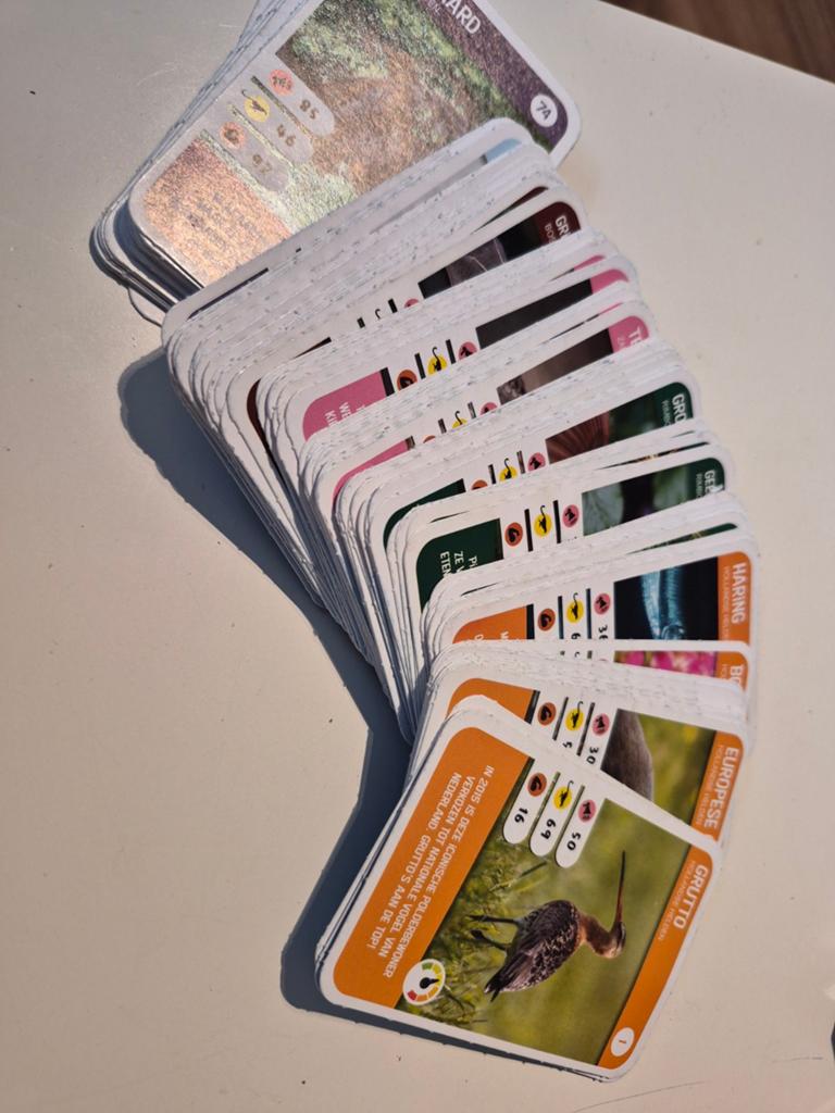 Gratis ophalen dierenkaartjes AH actie bijna compleet, Verzamelen, Speelkaarten, Jokers en Kwartetten, Ophalen, Zo goed als nieuw