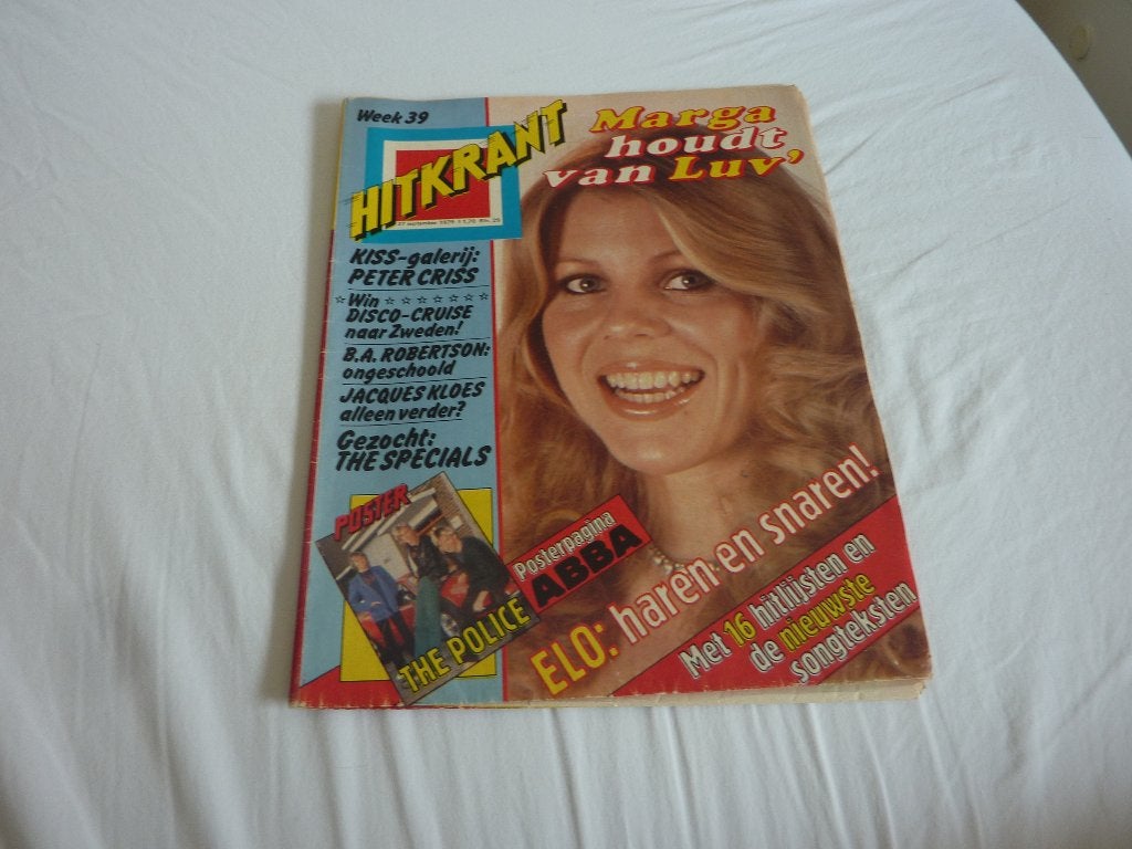 HITKRANT 1979-LUV-KISS-ABBA-THE POLICE-ELO-H BROOD-J KLOES, Verzenden, 1960 tot 1980, Tijdschrift