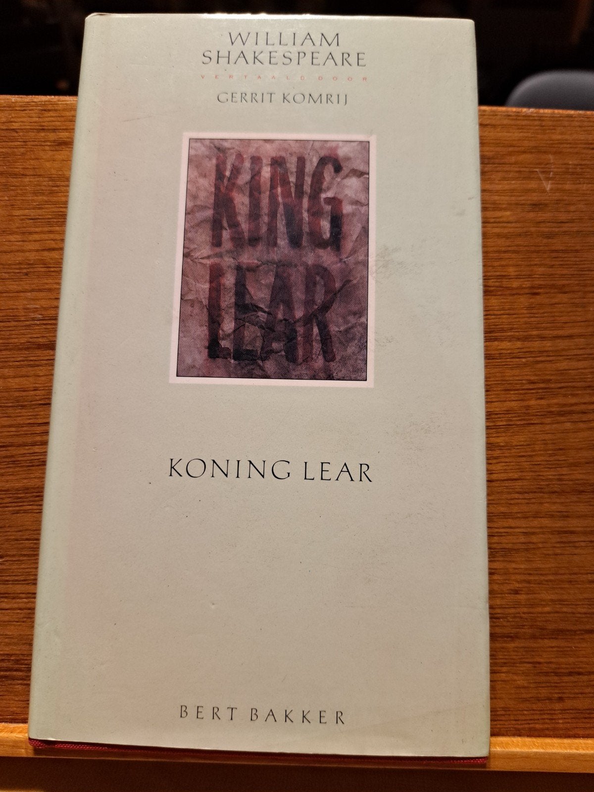Koning Lear - William Shakespeare (1990), Ophalen of Verzenden, Gelezen, William Shakespeare, Nederland