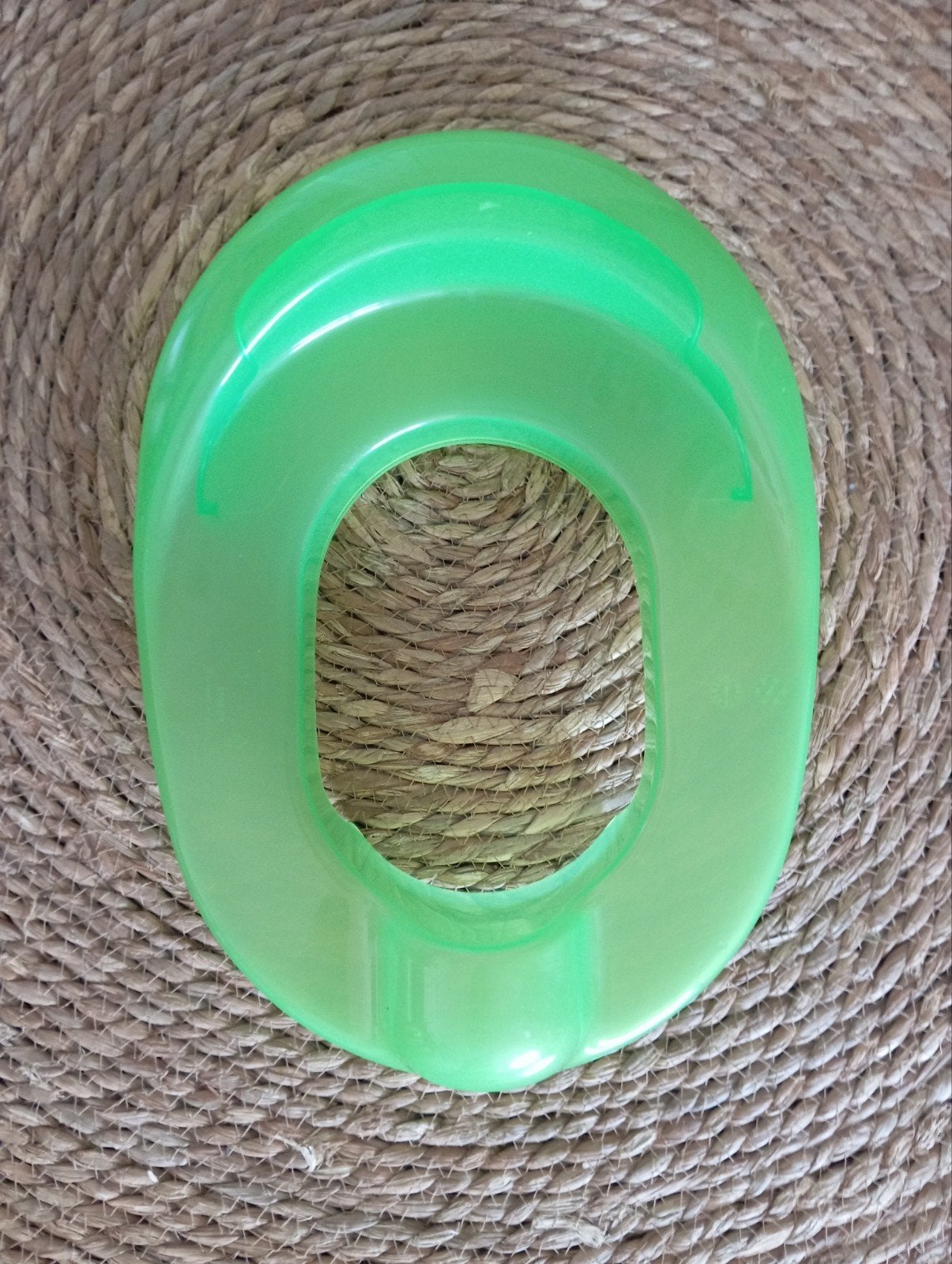 Groene WC verkleiner voor zindelijkheidstraining, Ophalen of Verzenden, Gebruikt