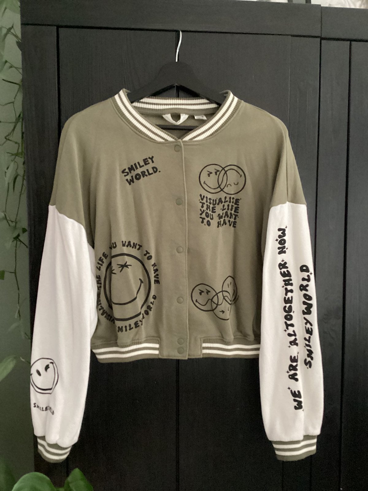 Jas groen H&M maat 158/164 Nieuwstaat, Kinderen en Baby's, Ophalen of Verzenden, Zo goed als nieuw, Meisje, Jas