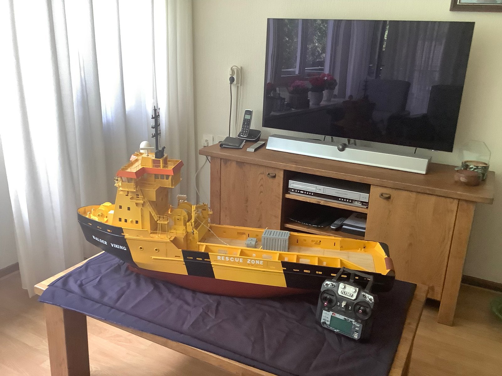 IJsbreker balder Viking (varend model), Ophalen, 1:50 tot 1:200