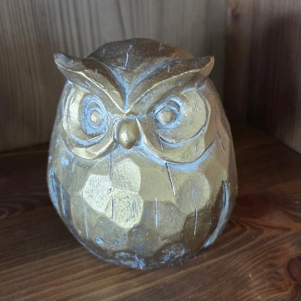 Beeldje uil decoratie, Ophalen of Verzenden