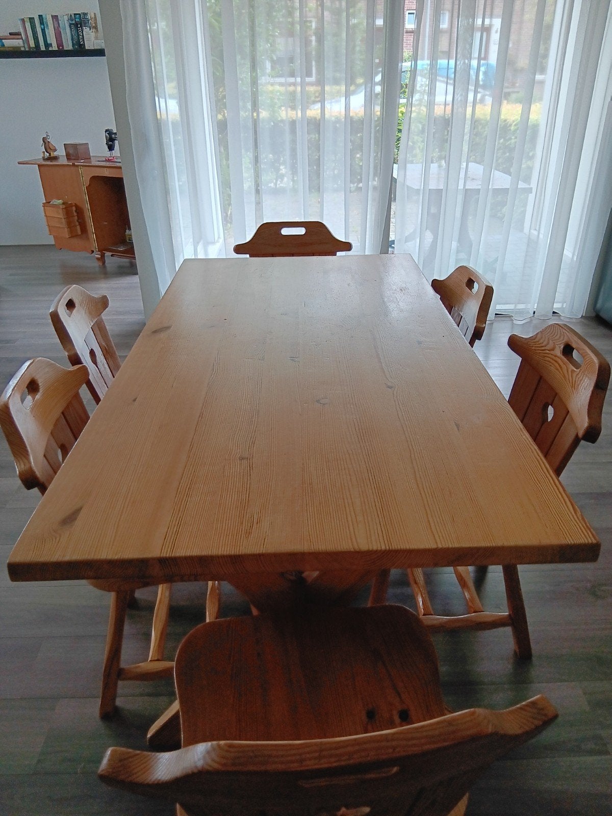 Eethoek, Huis en Inrichting, Complete eetkamers, Ophalen of Verzenden, Gebruikt, 4 tot 6 stoelen