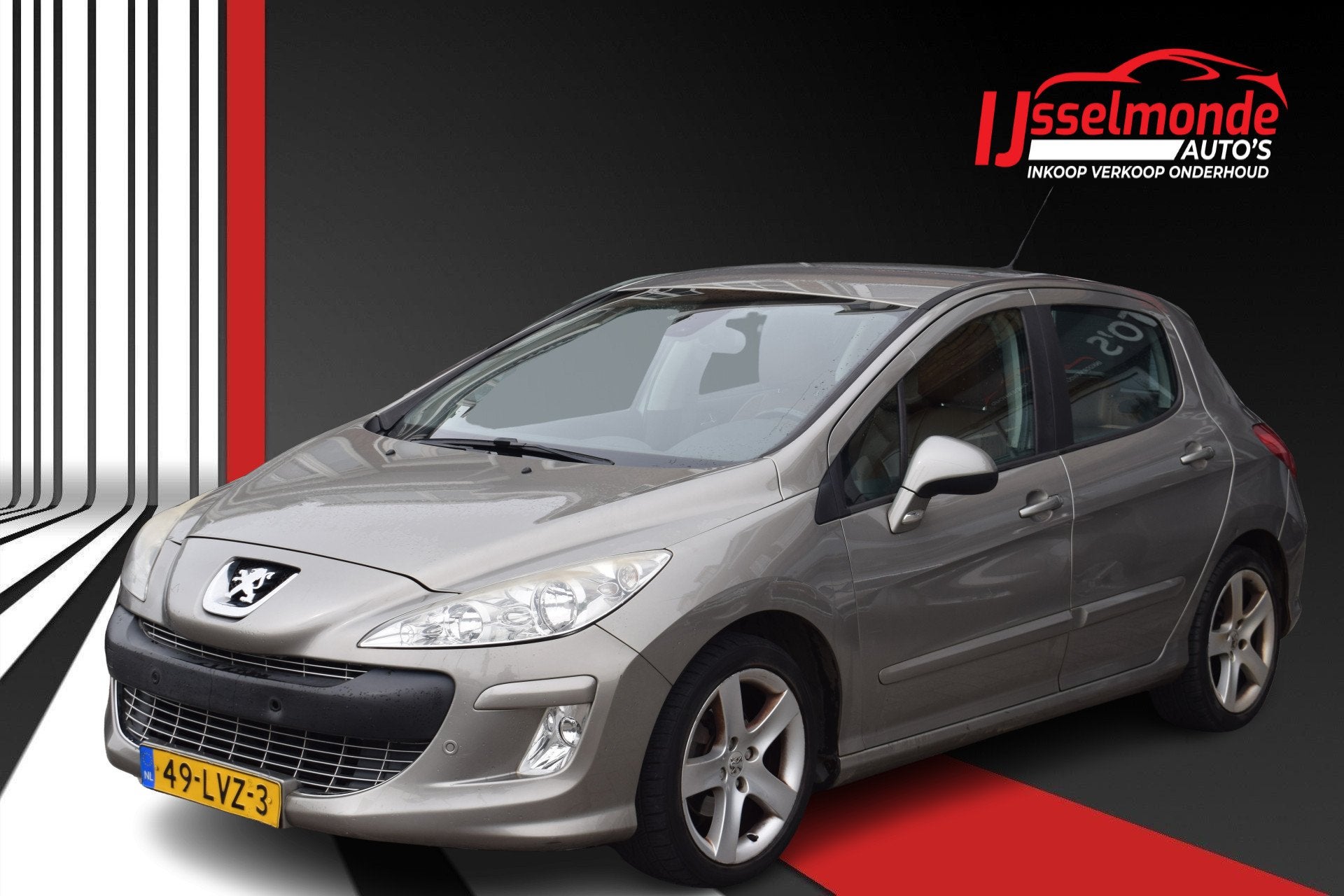 Peugeot 308 1.6 VTi Sublime Automaat LEES TEKST! (bj 2010), Auto's, Gebruikt, 1287 kg, 4 cilinders, Bedrijf