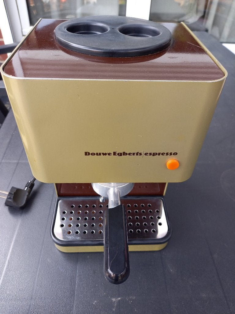 Vintage Espresso Apparaat Douwe Egberts Type 250, Gebruikt, Espresso apparaat, Gemalen koffie, Ophalen of Verzenden