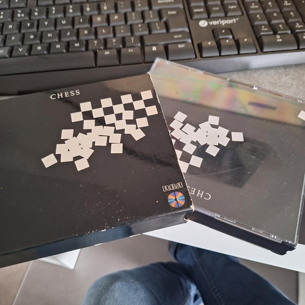 Chess Benny Anderson Tim  Rice  bjorn Ulvaes, Ophalen of Verzenden, Zo goed als nieuw