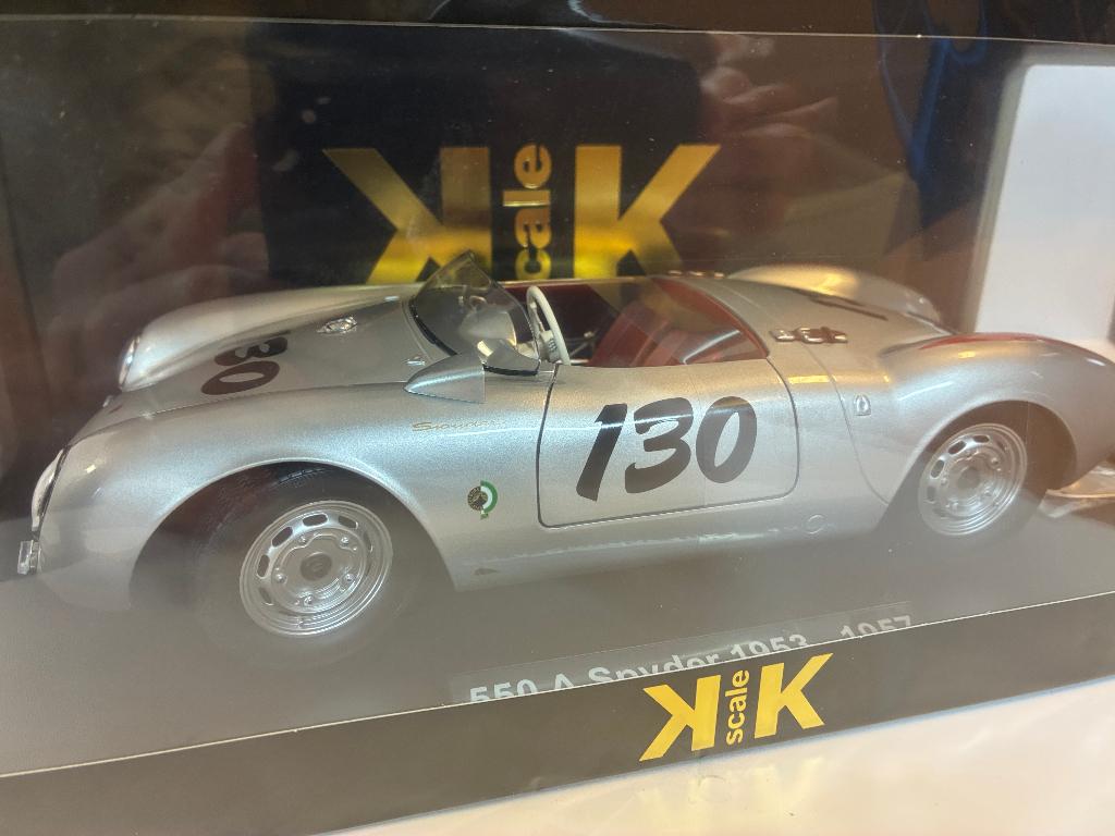 19492: Porsche 550 A Spyder - 1953-1957 - K-Scale 1:12, Nieuw, Ophalen of Verzenden, 1:9 t/m 1:12, Messingweg 47, 48308 Senden, Germany