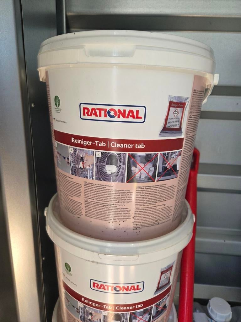 Rational tabs rood 6 emmers, Ophalen