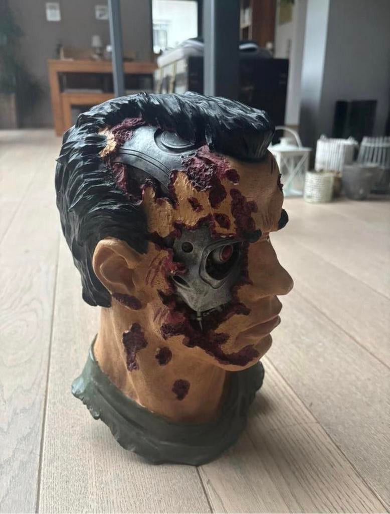 Levensgrote buste Terminator, Ophalen of Verzenden, Zo goed als nieuw