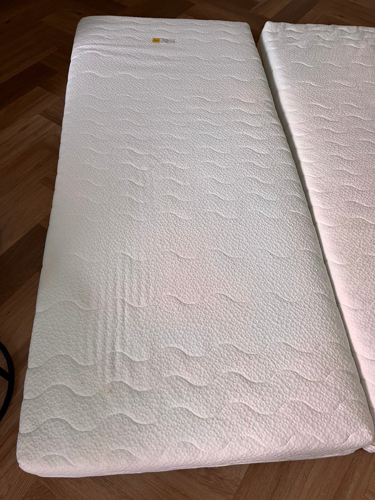 Beter Bed pocketveringmatrassen 2x, Huis en Inrichting, Slaapkamer | Matrassen en Bedbodems, Ophalen, 90 cm, Eenpersoons, Zo goed als nieuw
