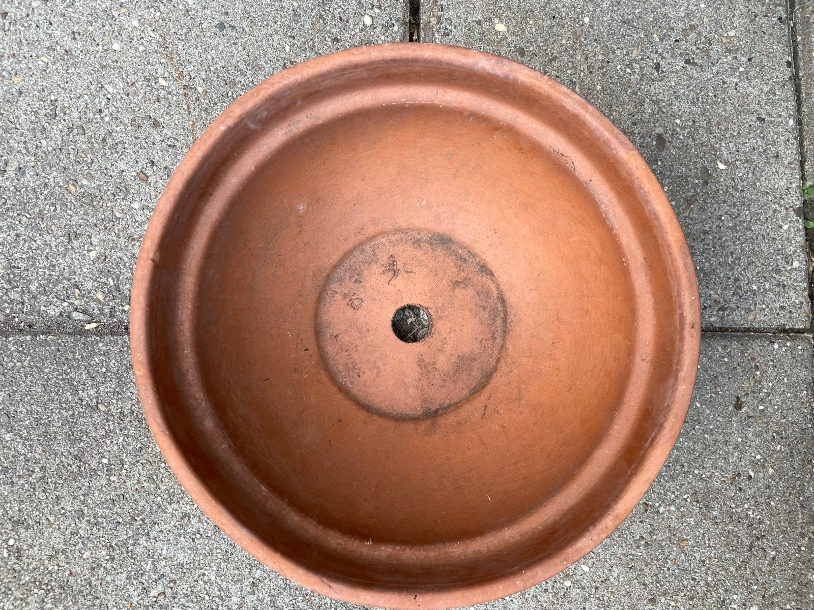 Terracotta schaal / plantenpot - Gebruikt, goede staat, Ophalen, Overige materialen, Gebruikt, Minder dan 30 cm