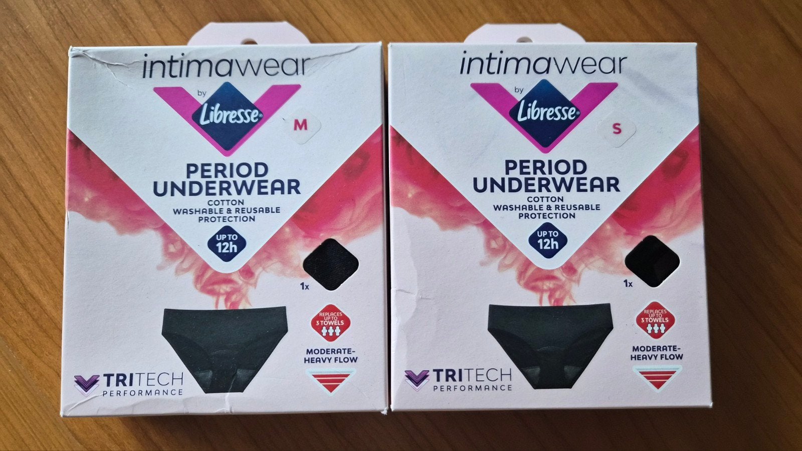 MOET WEG nieuw Libresse Period Underwear - Maat M en S, Libresse, Ophalen of Verzenden, Zwart, Slip