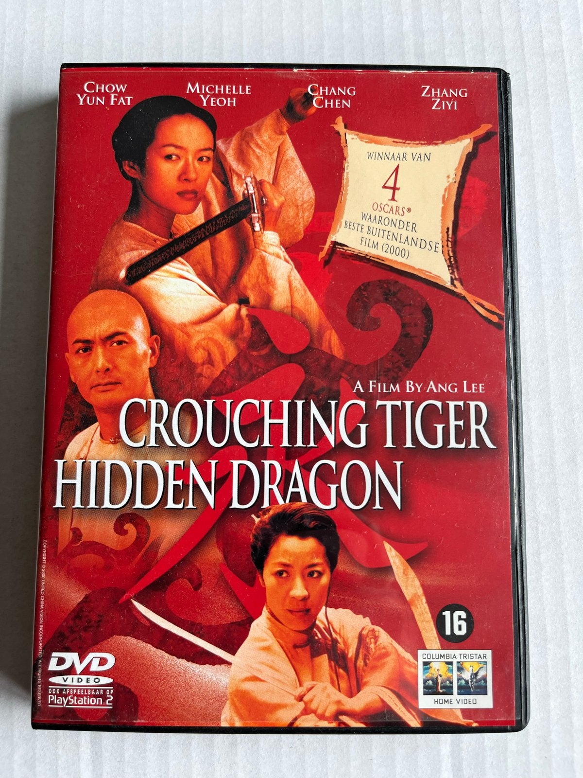 Crouching Tiger, Hidden Dragon DVD, Vanaf 16 jaar, Nederlands, Ophalen of Verzenden, Gebruikt