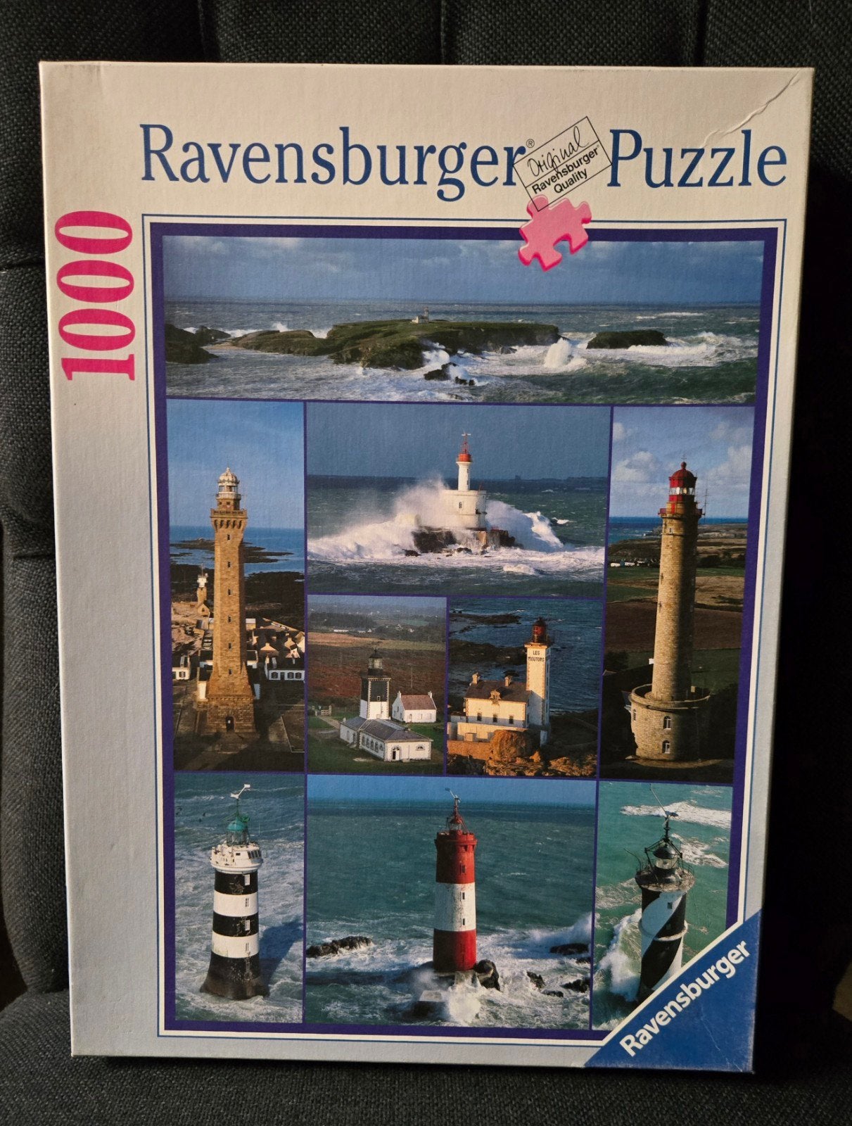 puzzels collages 4 stuks zgan 1000 stukjes, Ophalen of Verzenden, 500 t/m 1500 stukjes, Zo goed als nieuw