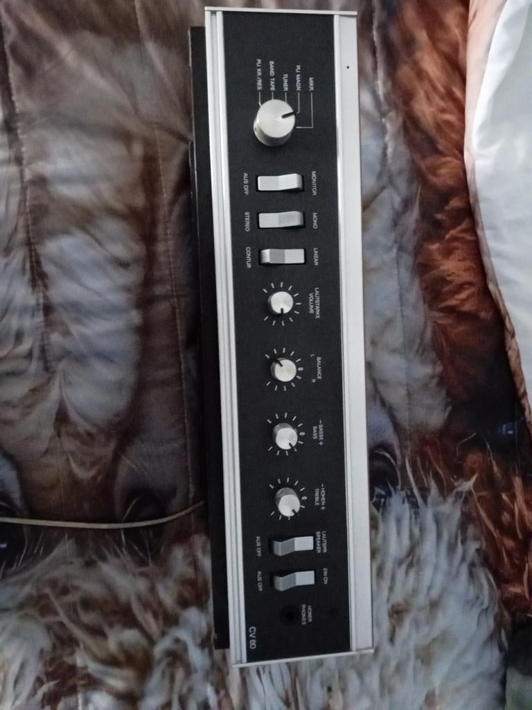 Philips CV60 Vintage Versterker - Goede Staat, Audio, Tv en Foto, Versterkers en Receivers, Overige merken, Gebruikt, Ophalen of Verzenden