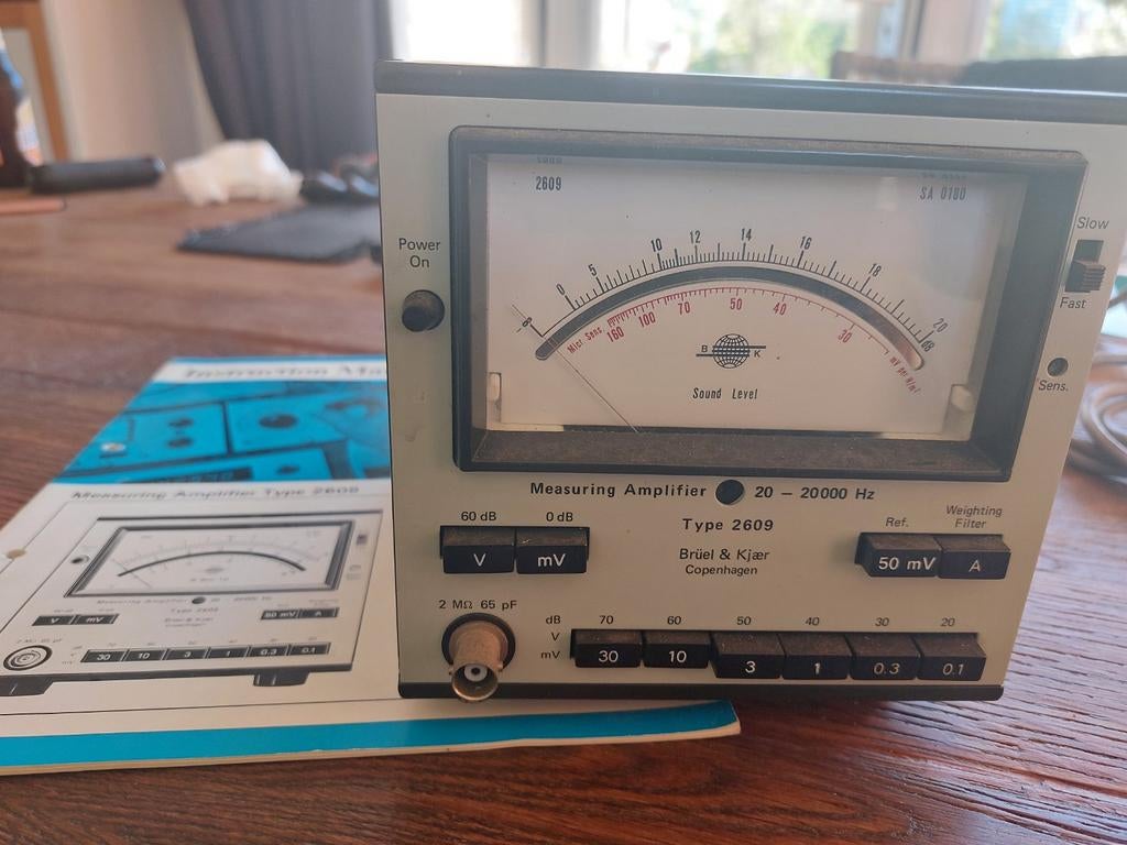 Brüel & Kjær Type 2609 Meetversterker Audio, Ophalen of Verzenden, Gebruikt, Audio