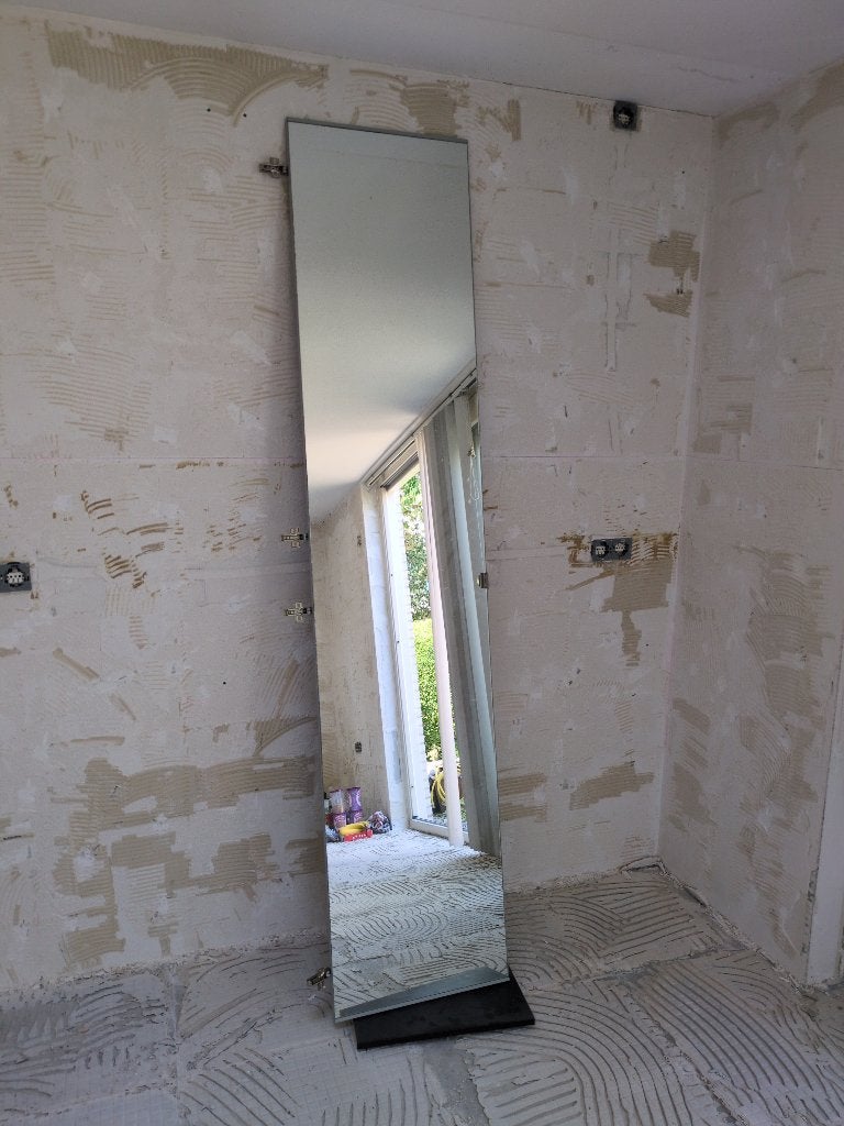 Vikedal spiegelkastdeur IKEA, Ophalen, Gebruikt, 200 cm of meer, 50 tot 100 cm