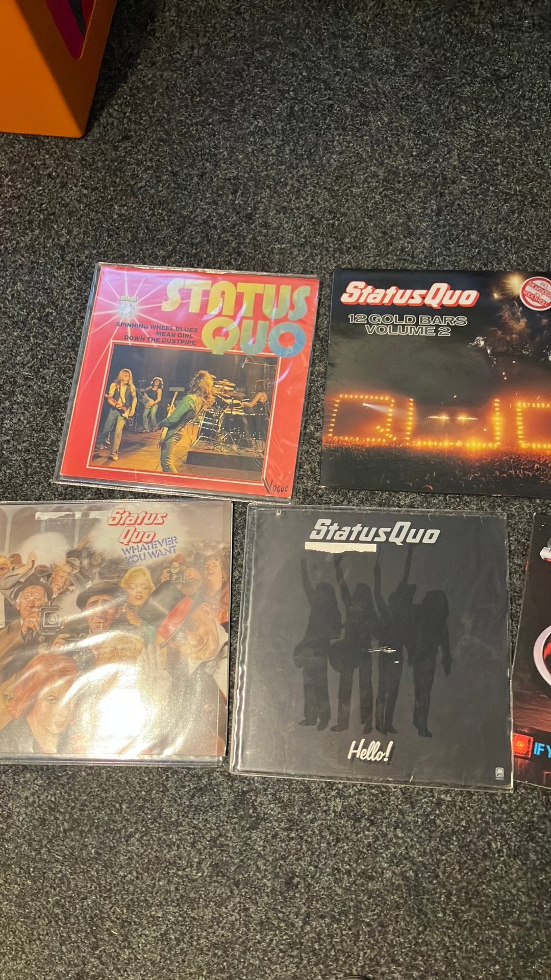 Partij Status Quo LP s, Ophalen, Zo goed als nieuw, 12 inch, Poprock
