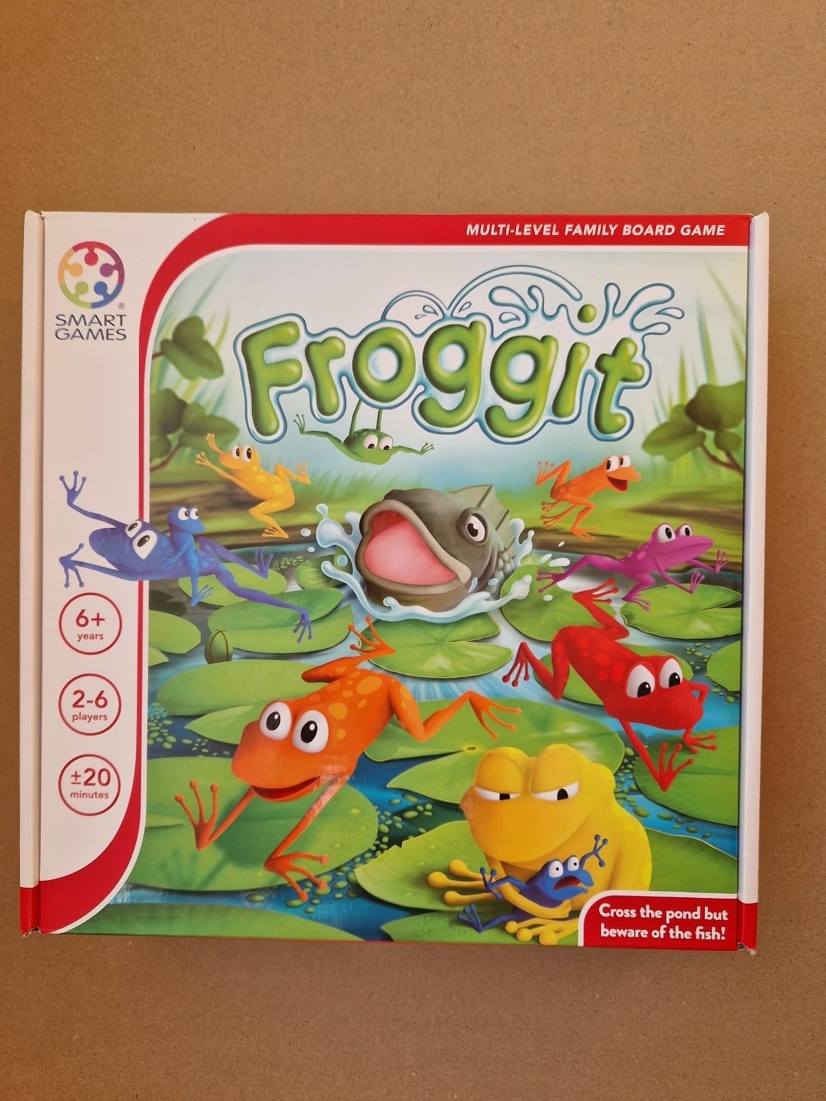 Froggit - Multi-level familie bordspel van Smart Games, Drie of vier spelers, Ophalen of Verzenden, Zo goed als nieuw