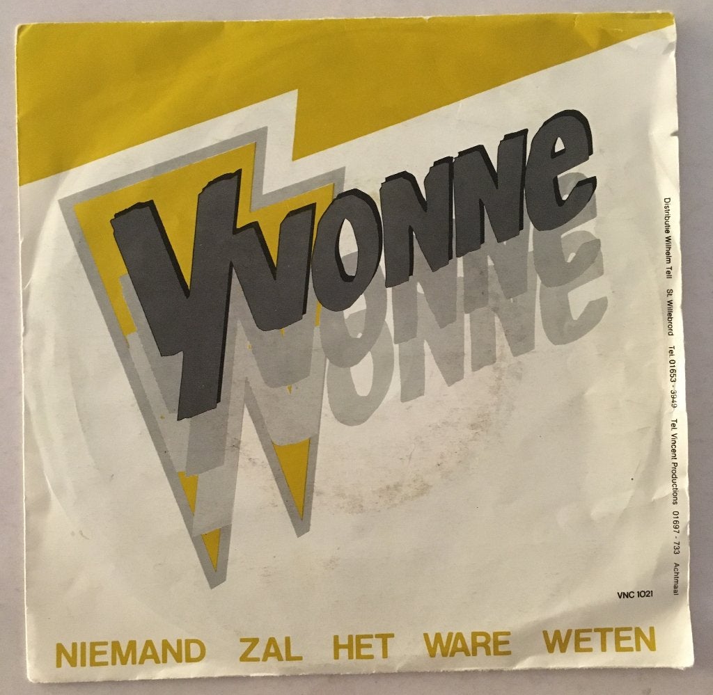 Yvonne de Nijs - Niemand Zal Het Ware Weten, Gebruikt, Originele persing, 7 inch, Ophalen of Verzenden