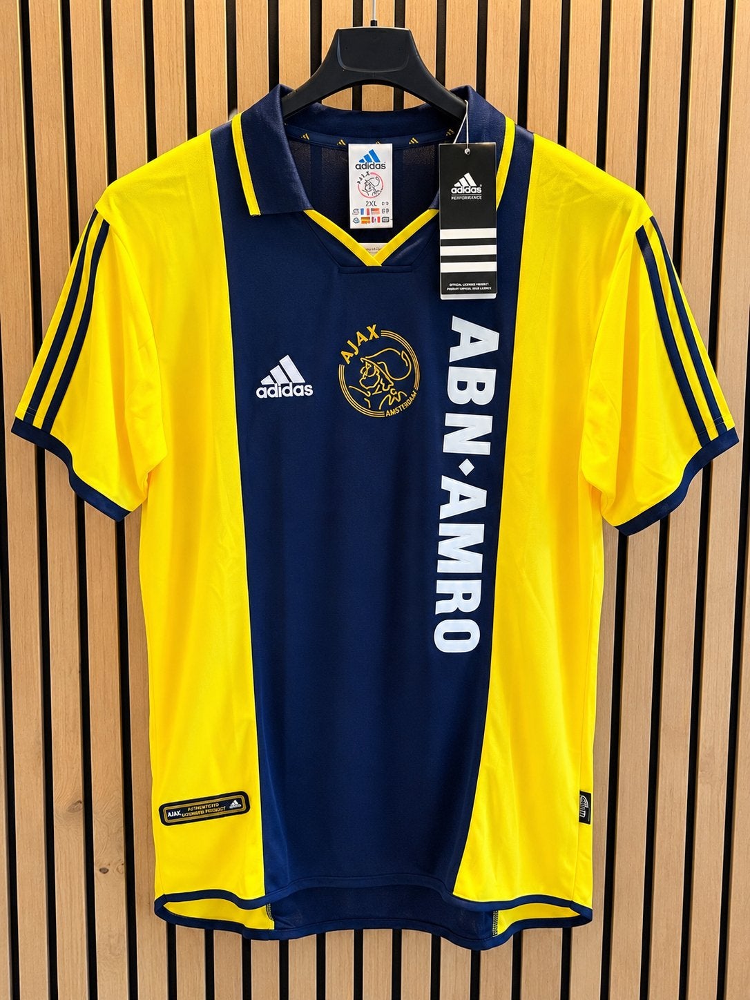 Ajax Uitshirt 2000/2001 ABN Amro XL XXL Retro Nieuw XL/XXL, Maat XL, Ophalen of Verzenden, Nieuw, Shirt