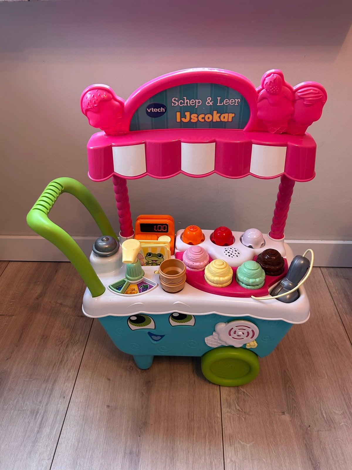 VTech Schep & Leer IJscokar, Ophalen, Gebruikt, 2 tot 4 jaar