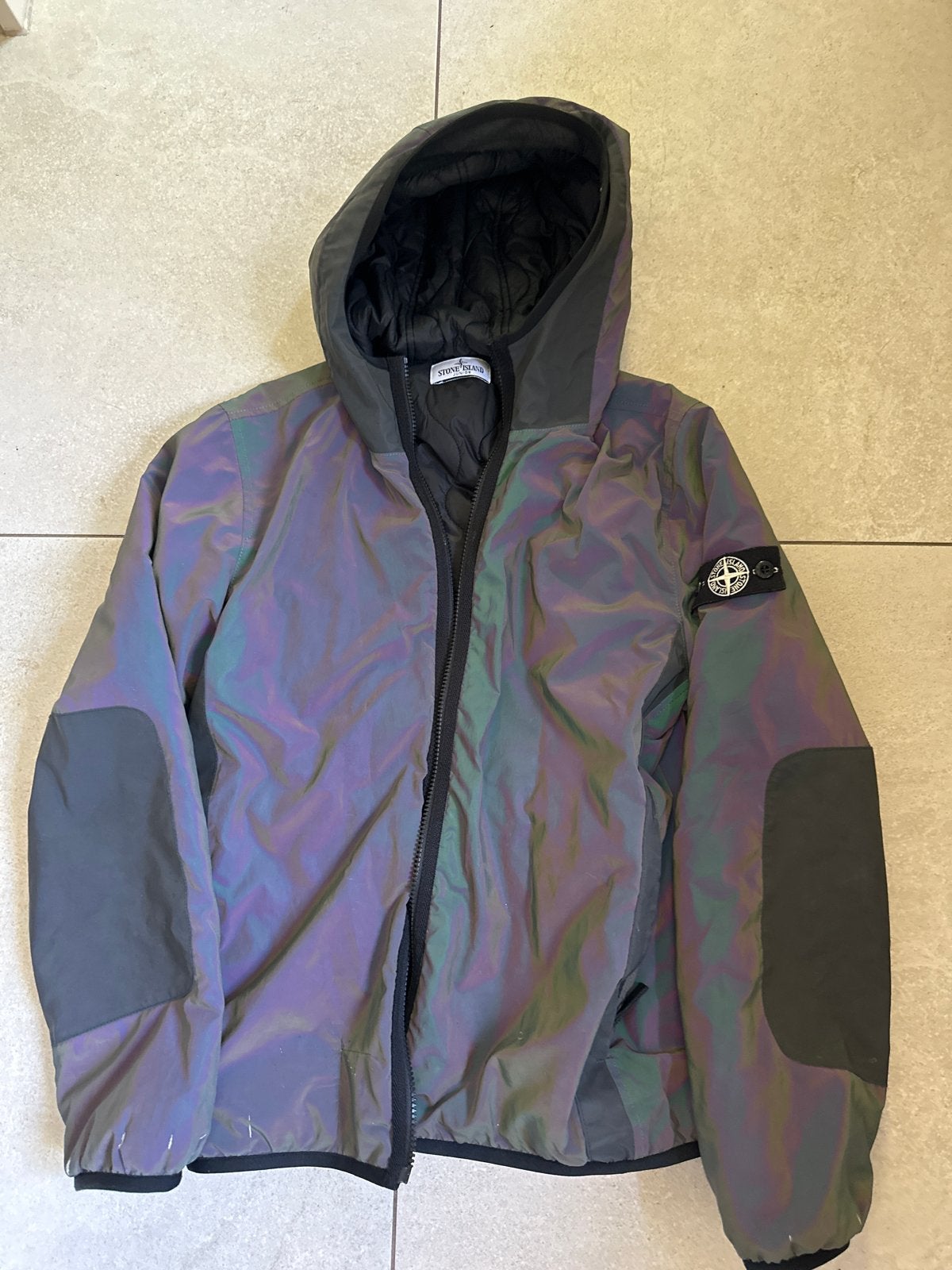 Stone Island white label, Winterjas Maat 14, Ophalen of Verzenden, Gebruikt, Jongen, Jas