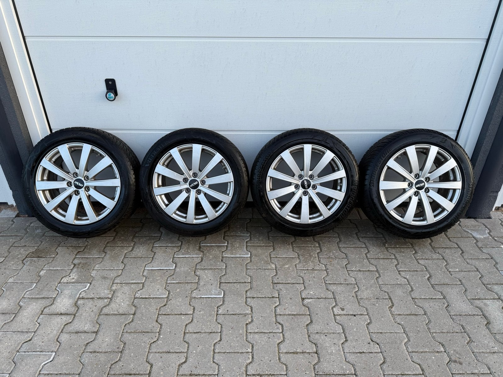 Winterset 17 inch 5x108 ET55 TPMS Ford Volvo Winterbanden, Ophalen, Gebruikt, Banden en Velgen, 17 inch