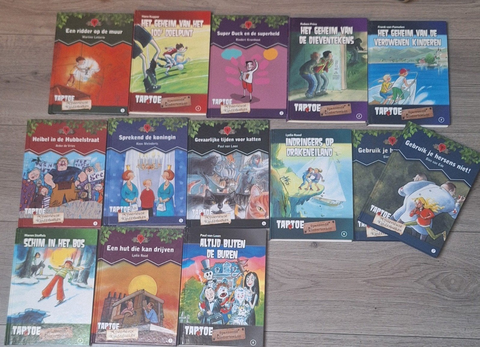 Taptoe, mysterieuze en spannende kinderboeken, Boeken, Ophalen, Zo goed als nieuw