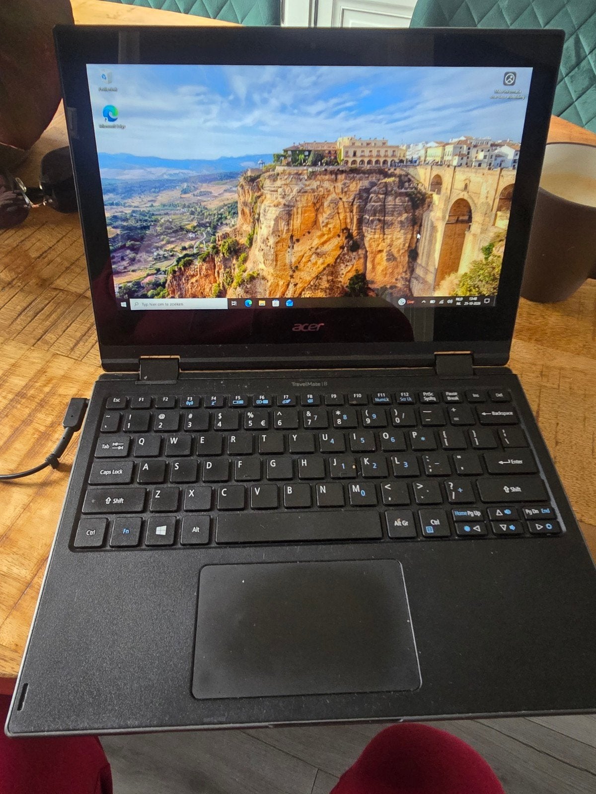 Acer TravelMate Spin  11.6 inch, Gebruikt, Met touchscreen, Ophalen of Verzenden, SSD