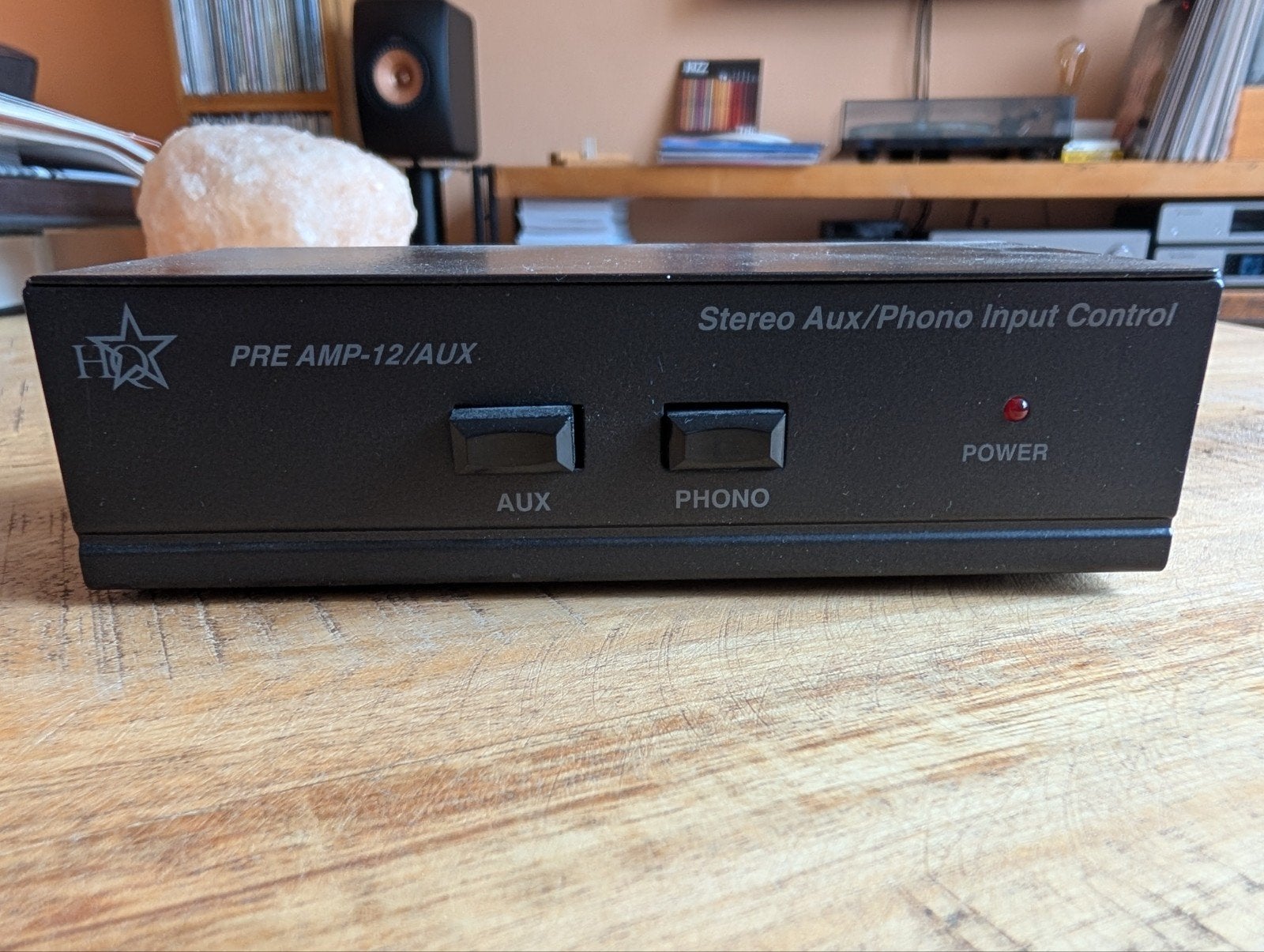 HQ PRE AMP-12/AUX Stereo Aux/Phono Input Control, Overige merken, Gebruikt, Ophalen of Verzenden, Minder dan 60 watt