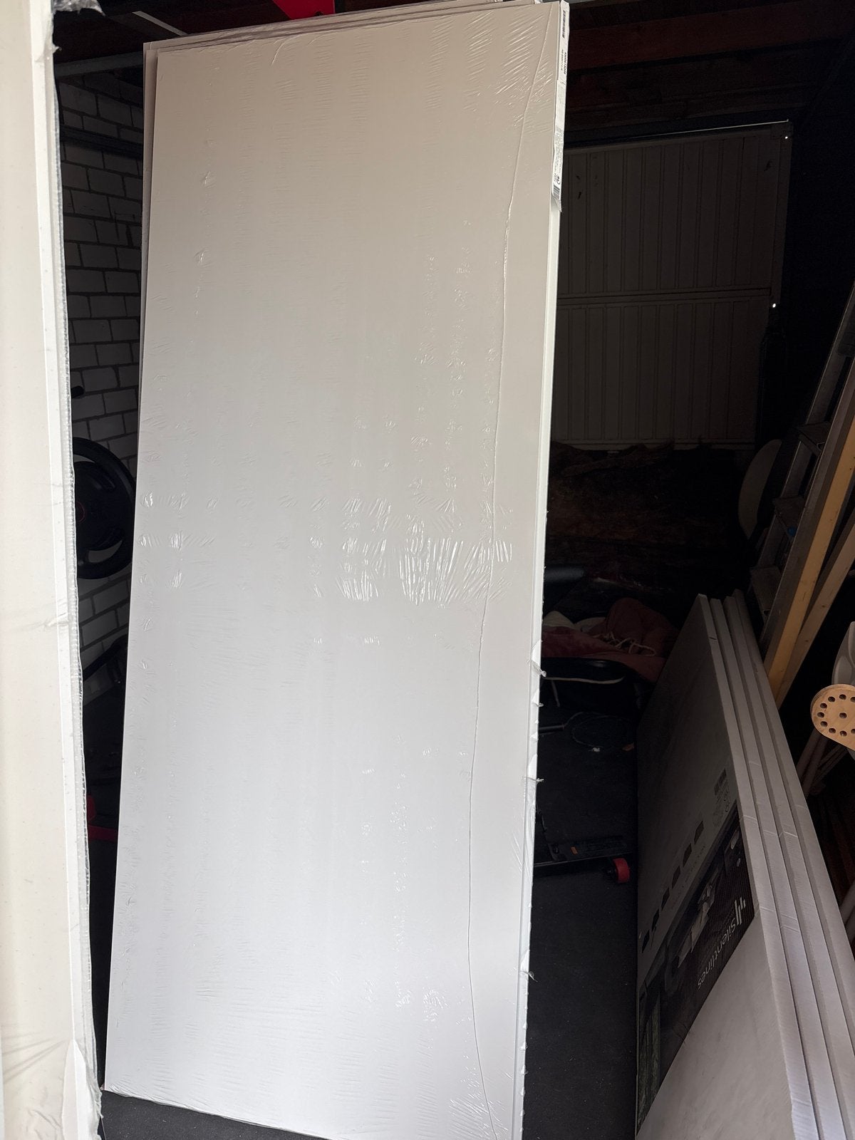 3 Nieuwe Binnendeuren wit afgelakt, Ophalen, Minder dan 80 cm, Binnendeur, Nieuw