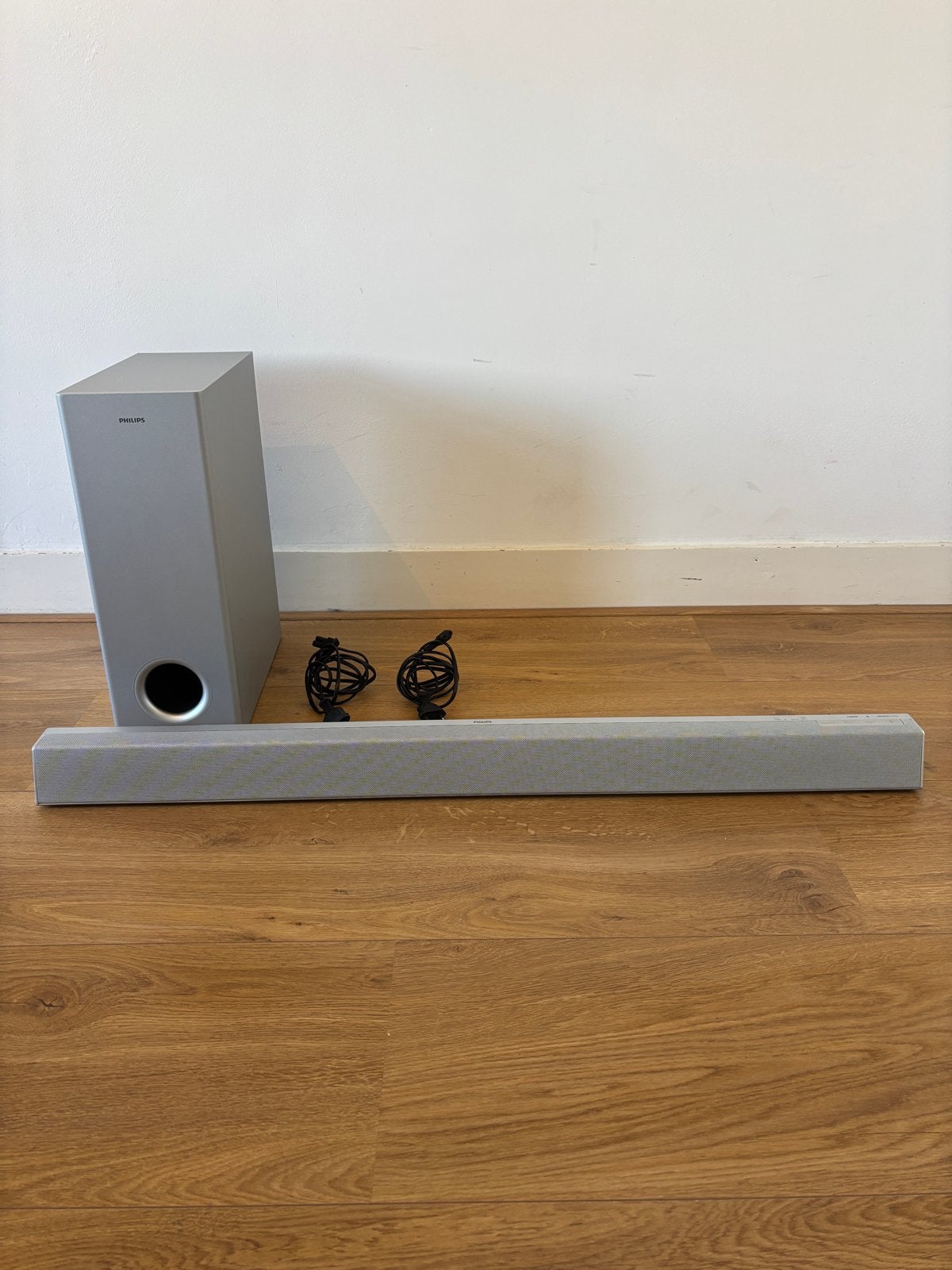 Philips Soundbar met draadloze subwoofer en Bluetooth, Ophalen, Bluetooth, Zo goed als nieuw