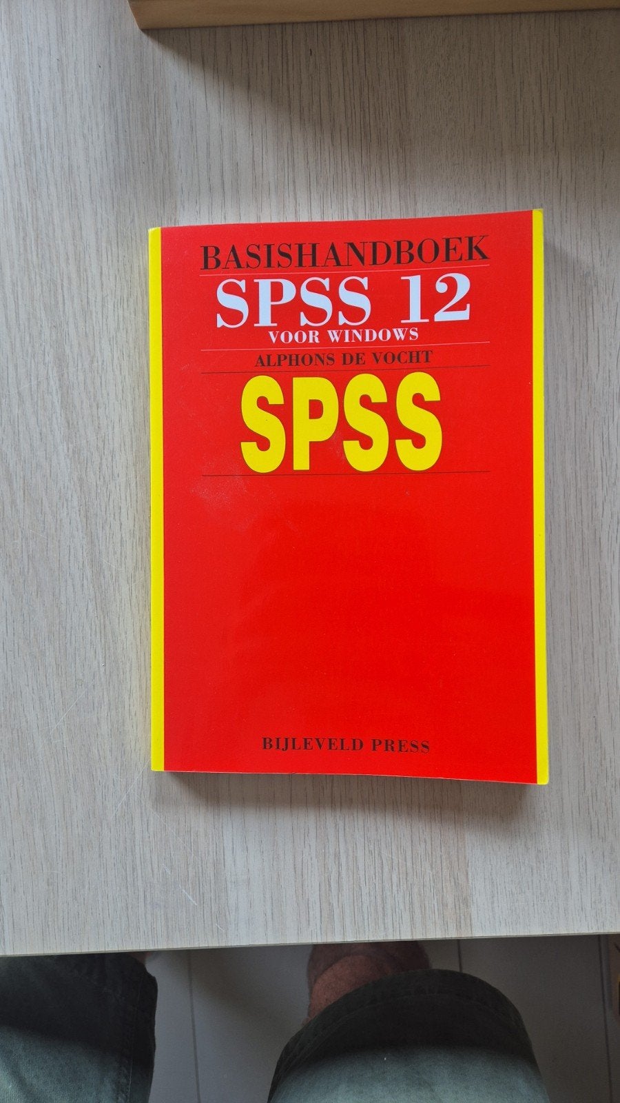 Basishandboek SPSS 12 voor Windows - Alphons de Vocht, Gelezen, Beta, Alphons de Vocht, HBO