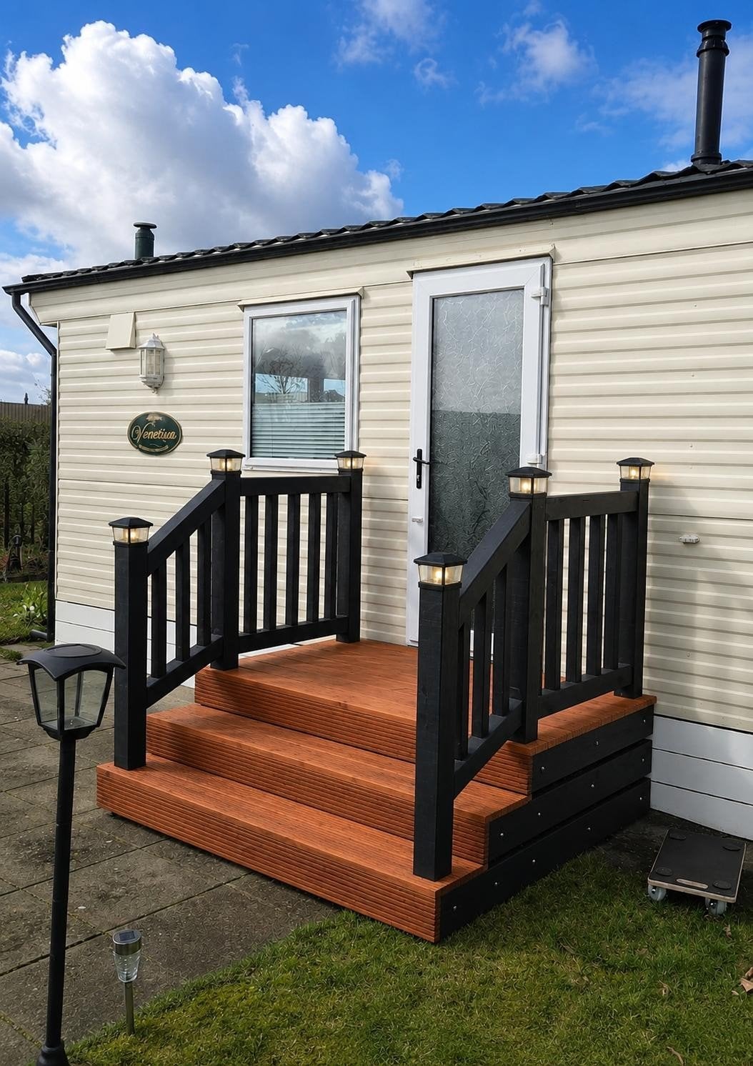 Chaletopstap, Caravanopstap, Tinyhouse, Recreatiewoning, Ophalen of Verzenden, Zo goed als nieuw