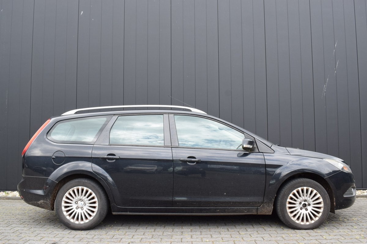 Ford FOCUS Wagon 1.8 Titanium Flexi Fuel GEEN APK | ECC | Fu, Auto's, Stof, Gebruikt, Zwart, 4 cilinders