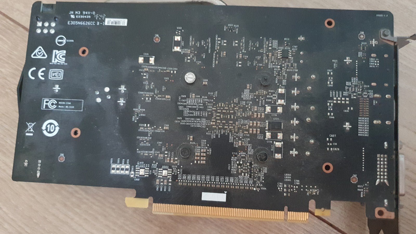 MSI GeForce GTX 1050ti Gaming X Videokaart, Computers en Software, Videokaarten, Ophalen, PCI-Express 3, Gebruikt, HDMI