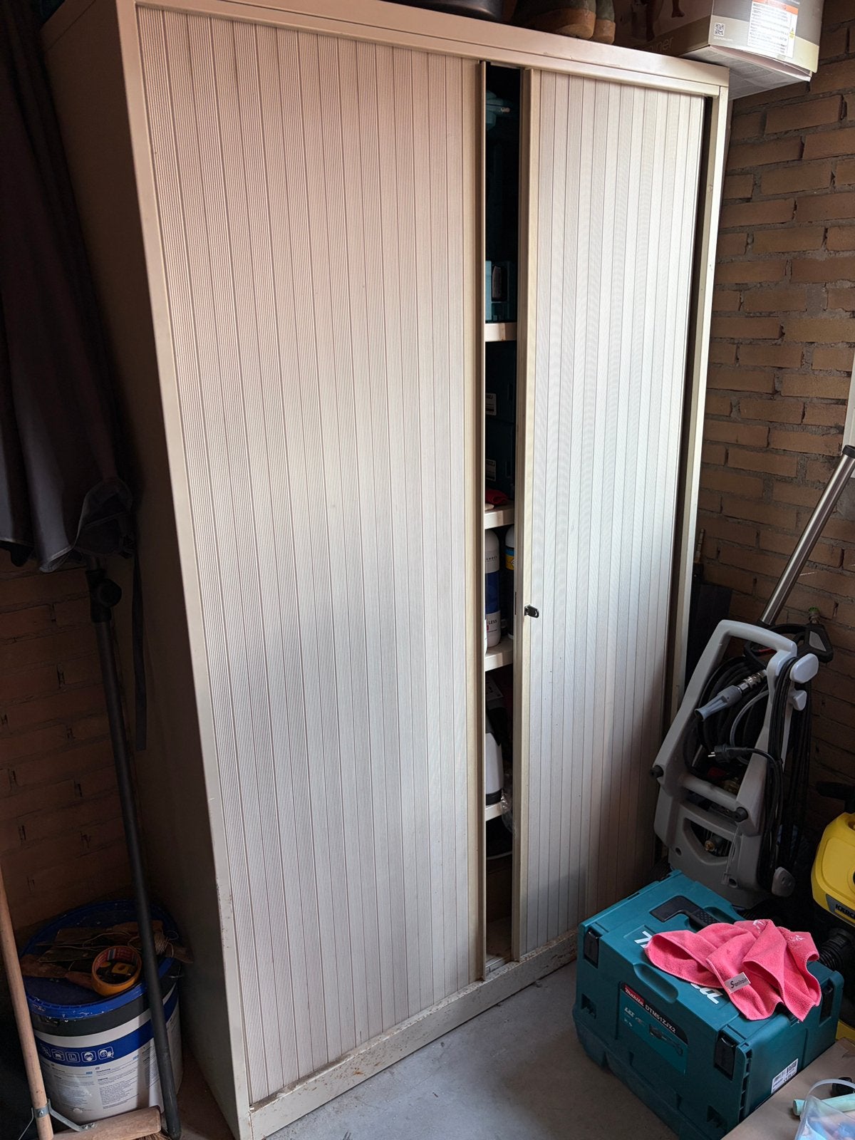 Gereedschapkast 120 x 200 cm, Ophalen, Gebruikt, 100 tot 150 cm, Metaal