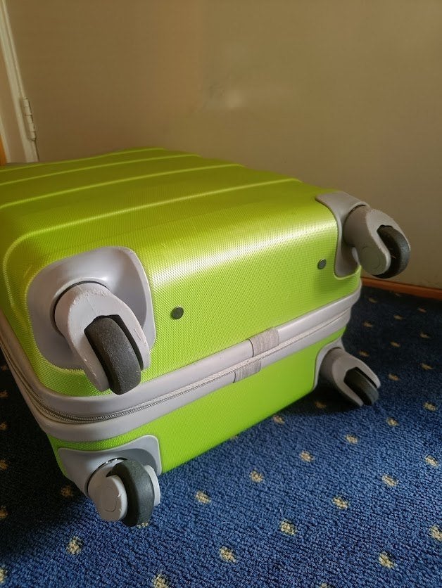 Reiskoffer formaat Handbagage  op wieltjes, 40 tot 60 cm, Wieltjes, 20 tot 30 cm, Onbekend