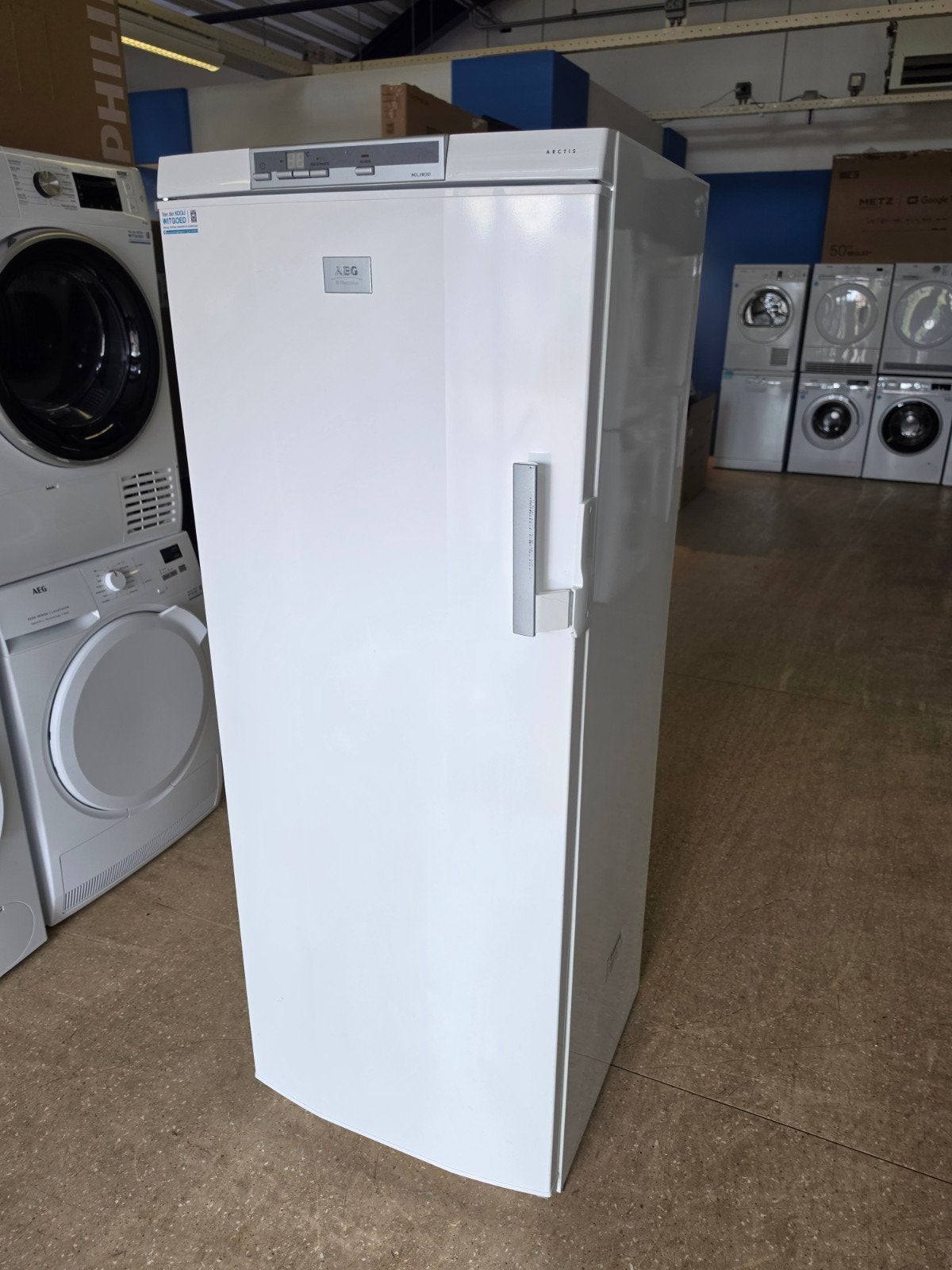 AEG vrijstaande vrieskast | A+ | No Frost | Gratis thuis 🚚, Jirnsum, Zo goed als nieuw, Energieklasse A of zuiniger, Vanderkooijwitgoed@hotmail.com