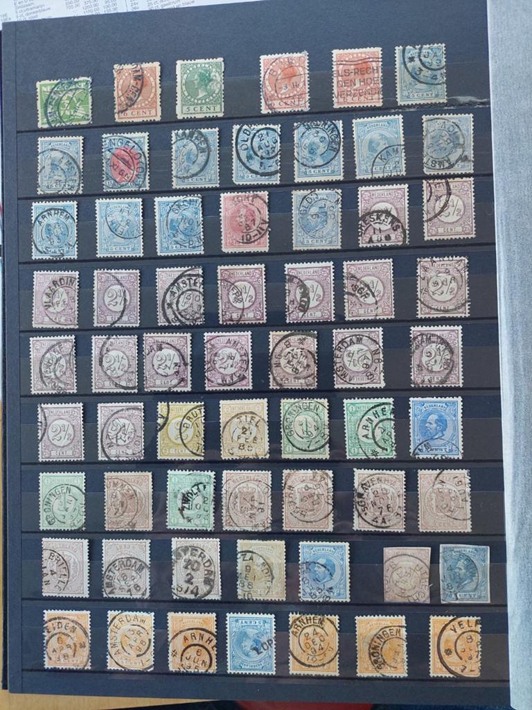 Puntstempel halfrondstempel Nederland, Postzegels en Munten, Ophalen of Verzenden, Nederland